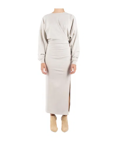 Isabel Marant Étoile Long-sleeved Dress In White