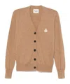 Isabel Marant Étoile Marant Etoile Karina Cotton Blend Cardigan In Nude