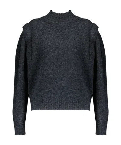 Isabel Marant Étoile Long-sleeved Sweater In Black