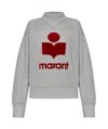 Isabel Marant Étoile Long-sleeved Sweater In Gray