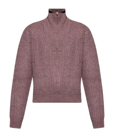 Isabel Marant Étoile Long-sleeved Sweater In Purple