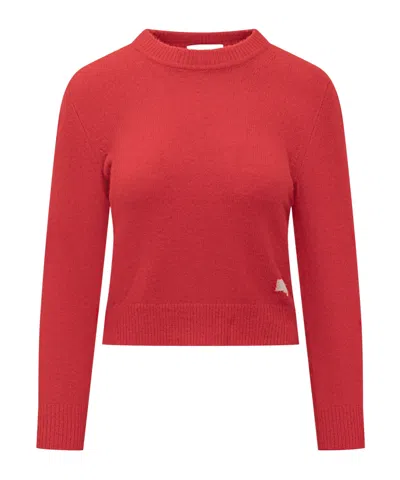 Isabel Marant Étoile Long-sleeved Sweater In Red