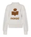 Isabel Marant Étoile Crew Neck Long Sleeve Sweatshirt In Nude