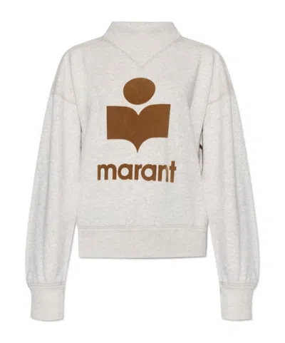 ISABEL MARANT ÉTOILE ISABEL MARANT ÉTOILE LOGO-PRINTED SWEATSHIRT