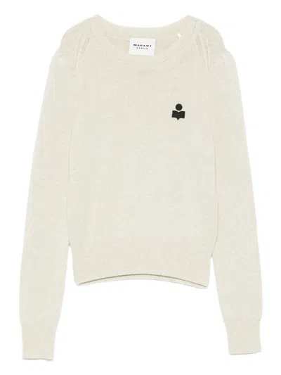ISABEL MARANT ÉTOILE LONG-SLEEVED SWEATER WITH LOGO