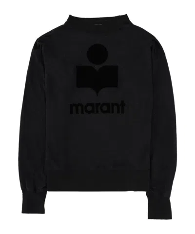 Isabel Marant Étoile Long-sleeved Sweatshirt In Black