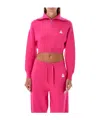 Isabel Marant Étoile Isabel Marant Etoile Oxane Zip Cropped Cardigan In Pink