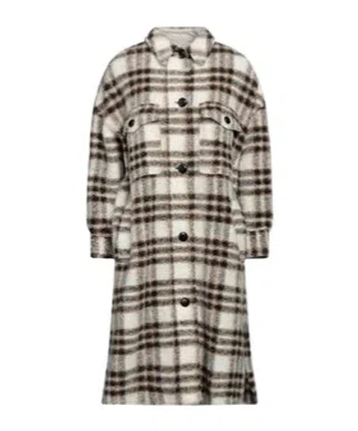 Isabel Marant Étoile Long Sleeves Coats In Multi