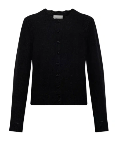 Isabel Marant Étoile Long-sleeve Cardigan In Black