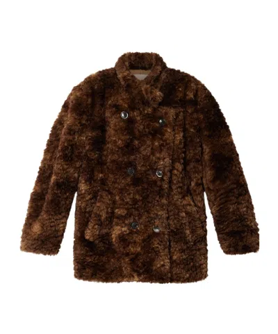 Isabel Marant Étoile Long-sleeve Casual Jacket In Brown