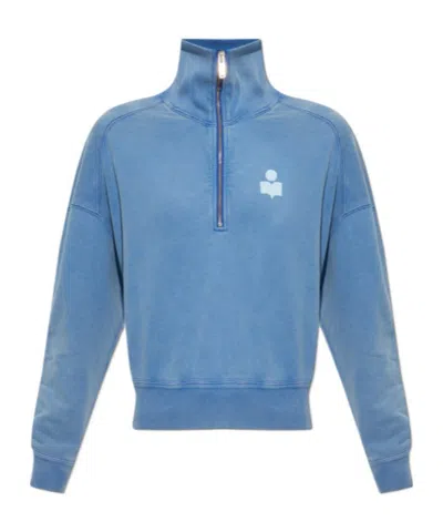Isabel Marant Étoile Long-sleeve Sweatshirt In Blue