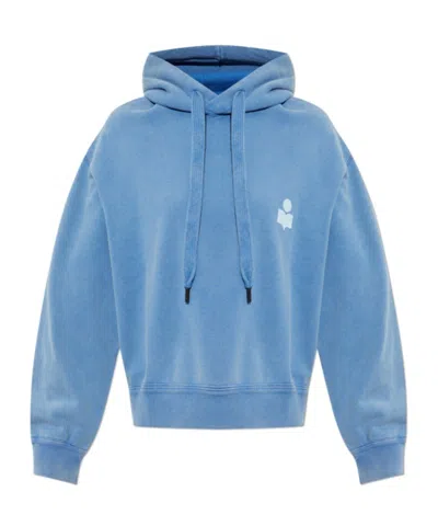 Isabel Marant Étoile Long-sleeved Sweatshirt In Blue
