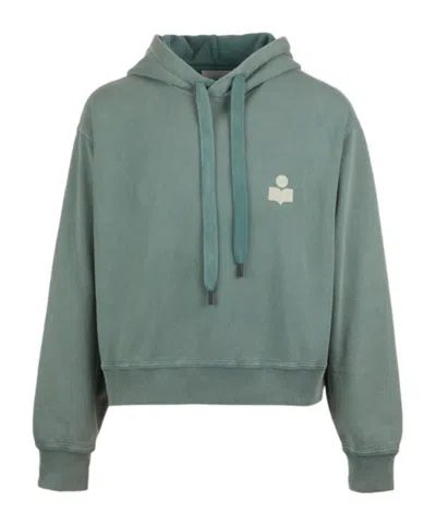 Isabel Marant Étoile Long-sleeved Sweatshirt In Green