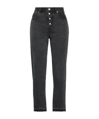 Isabel Marant Étoile Loose-fit Jeans In Black