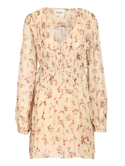 Isabel Marant Étoile Loriena Dress Dresses Beige In Neutral