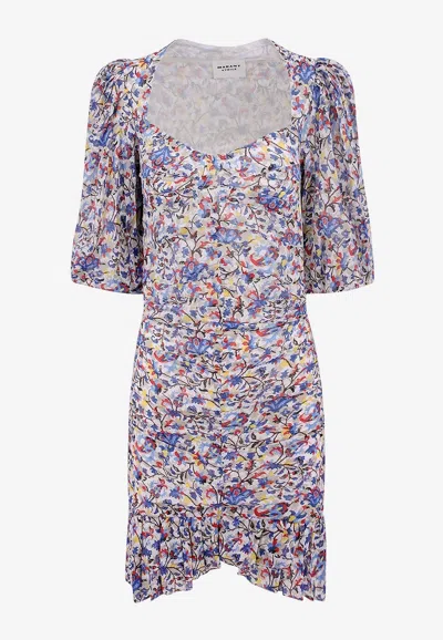 Isabel Marant Étoile Lunesa Printed Dress In Multi