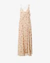 Isabel Marant Étoile Luxie Floral-pattern Midi Dress In Neutral