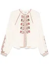 Isabel Marant Étoile Marant Etoile Women Lynne Biologic Cotton Shirt In Multi
