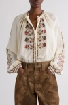 Isabel Marant Étoile Marant Etoile Women Lynne Biologic Cotton Shirt In White