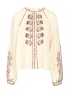 Isabel Marant Étoile Marant Etoile Women Lynne Biologic Cotton Shirt In Multi