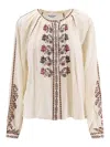 Isabel Marant Étoile Marant Etoile Women Lynne Biologic Cotton Shirt In White