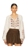 Isabel Marant Étoile Marant Etoile Women Lynne Biologic Cotton Shirt In Sand