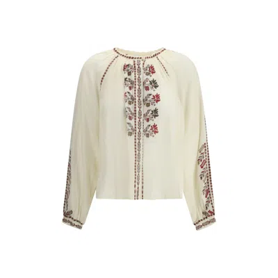 Isabel Marant Étoile Marant Etoile Women Lynne Biologic Cotton Shirt In Neutral