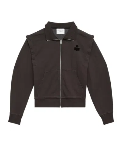ISABEL MARANT ÉTOILE ISABEL MARANT ÉTOILE ZIP-UP SWEATSHIRT