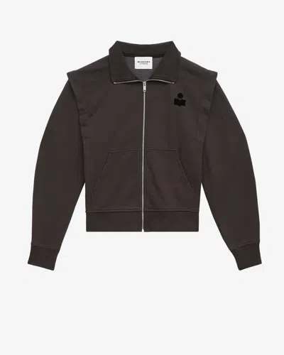 Isabel Marant Étoile Madilia Sweatshirt In Black
