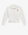 Isabel Marant Étoile Madilia Zip-up Sweatshirt In Ecru/camel