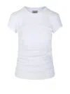Isabel Marant Étoile Isabel Marant Maelie Ruched Detailed T-shirt In White
