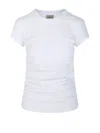 Isabel Marant Étoile Isabel Marant Maelie Ruched Detailed T-shirt In White