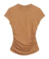 Isabel Marant Étoile Maelie T-shirt In Brown