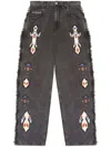 Isabel Marant Étoile Marant Etoile Straight-leg Jeans Maella In Grey