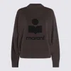 Isabel Marant Étoile Isabel Marant Etoile Moby Sweatshirt With Flocked Logo In Brown