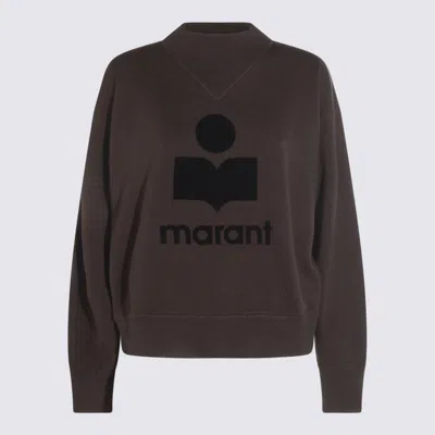 ISABEL MARANT ÉTOILE ISABEL MARANT ÉTOILE BROWN COTTON SWEATSHIRT