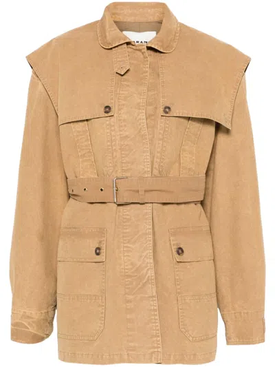 Isabel Marant Étoile Malika Jacket In Brown