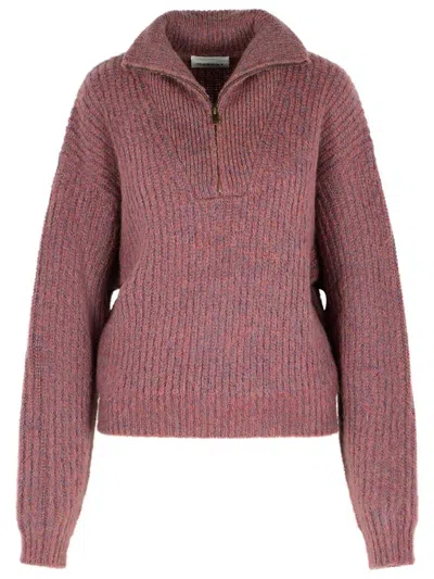 Isabel Marant Étoile Mallow Mohair Blend Sweater In Pink