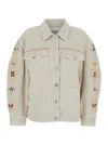Isabel Marant Étoile Jacket Isabel Marant Etoile Woman Color Ecru In Beige