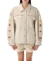 Isabel Marant Étoile Manona-gb-36f Nd Isabel Marant Etoile Female In Beige