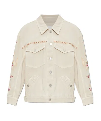Isabel Marant Étoile Manona Jacket In Nude