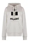 Isabel Marant Étoile Isabel Marant Etoile Women Melange Ivory Cotton Blend Mansel Sweatshirt In Brown