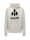 Isabel Marant Étoile Isabel Marant Etoile Women Melange Ivory Cotton Blend Mansel Sweatshirt In Brown