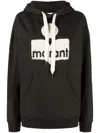 Isabel Marant Étoile Logo-print Hoodie In Black