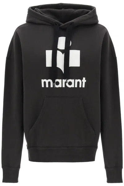 Isabel Marant Étoile Mansel Oversized Hoodie Sweatshirt In Schwarz