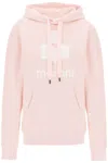 ISABEL MARANT ÉTOILE MANSEL HOODIE WITH FLOCKED LOGO