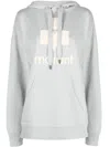 Isabel Marant Étoile Mansel Logo-print Sweatshirt In White