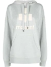 Isabel Marant Étoile Mansel Logo-print Sweatshirt In White