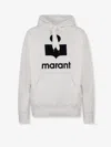 Isabel Marant Étoile Mansel Recycled Material Sweatshirt In White