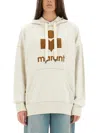 Isabel Marant Étoile "mansel" Sweatshirt In Neutrals